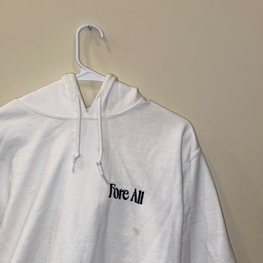 cute white hoodie🤍🕊️ Size S